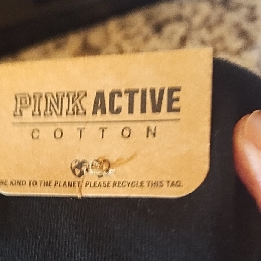 PINK Victoria's Secret Black Waistband Yoga Pants - Picture 7 of 7